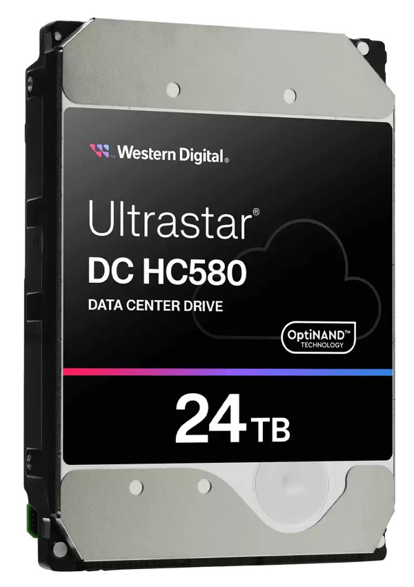 Zdjęcie produktu: Dysk WD Ultrastar DC HC580 WUH722424ALE6L4 24TB sATA III 512MB Zdjęcie produktu: Dysk WD Ultrastar DC HC580 WUH722424ALE6L4 24TB sATA III 512MB