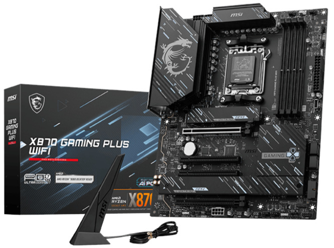 Płyta główna MSI X870 GAMING PLUS WIFI DDR5 AM5