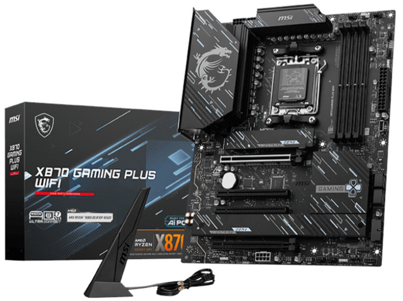 Zdjęcie produktu: Płyta główna MSI X870 GAMING PLUS WIFI DDR5 AM5