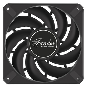 Miniatura produktu: Wentylator Fander Roxo P12 PWM PST Standard 120mm Czarny (FRX122)