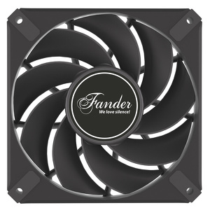 Miniatura produktu: Wentylator Fander Roxo P12 PWM PST Reverse 120mm Czarny (FRX123)