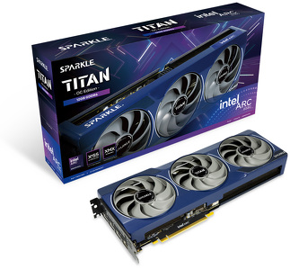Miniatura produktu: Sparkle Intel ARC B580 Titan OC 12GB  PCI-E GDDR6 (1A1-S00421500G)