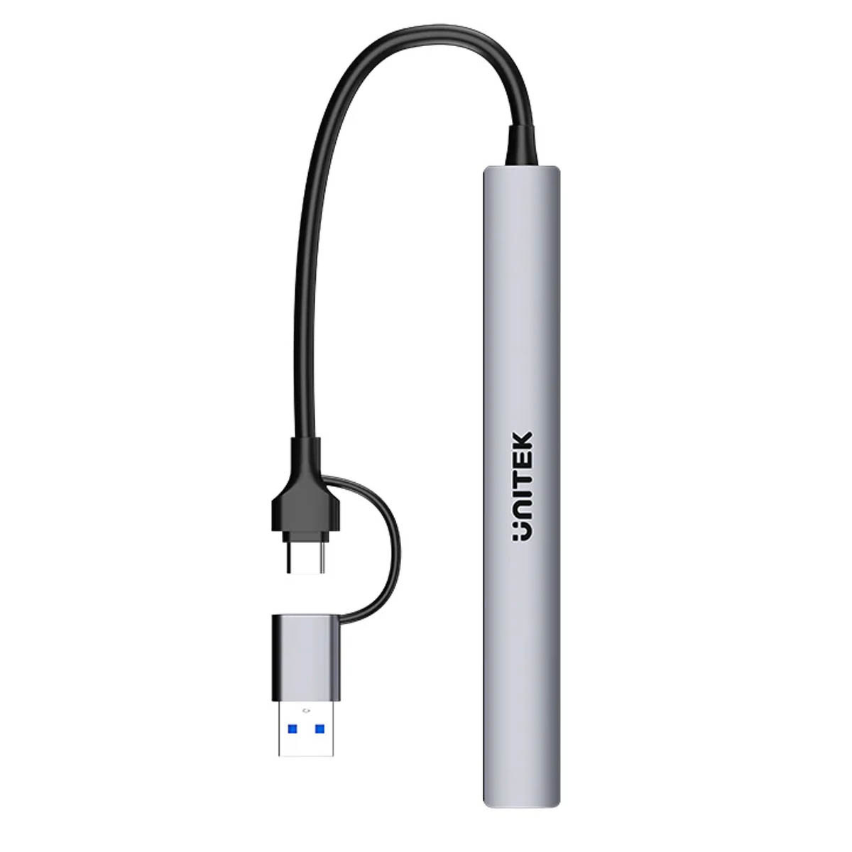 HUB USB-A/C 7w1 USB A z adapterem USB A 5 Gbps Unitek