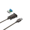 Miniatura zdjęcia: Konwerter/Adapter USB 2.0 do RS422/RS485 (DB9M) z chipsetem FTDI, 1,5m Unitek