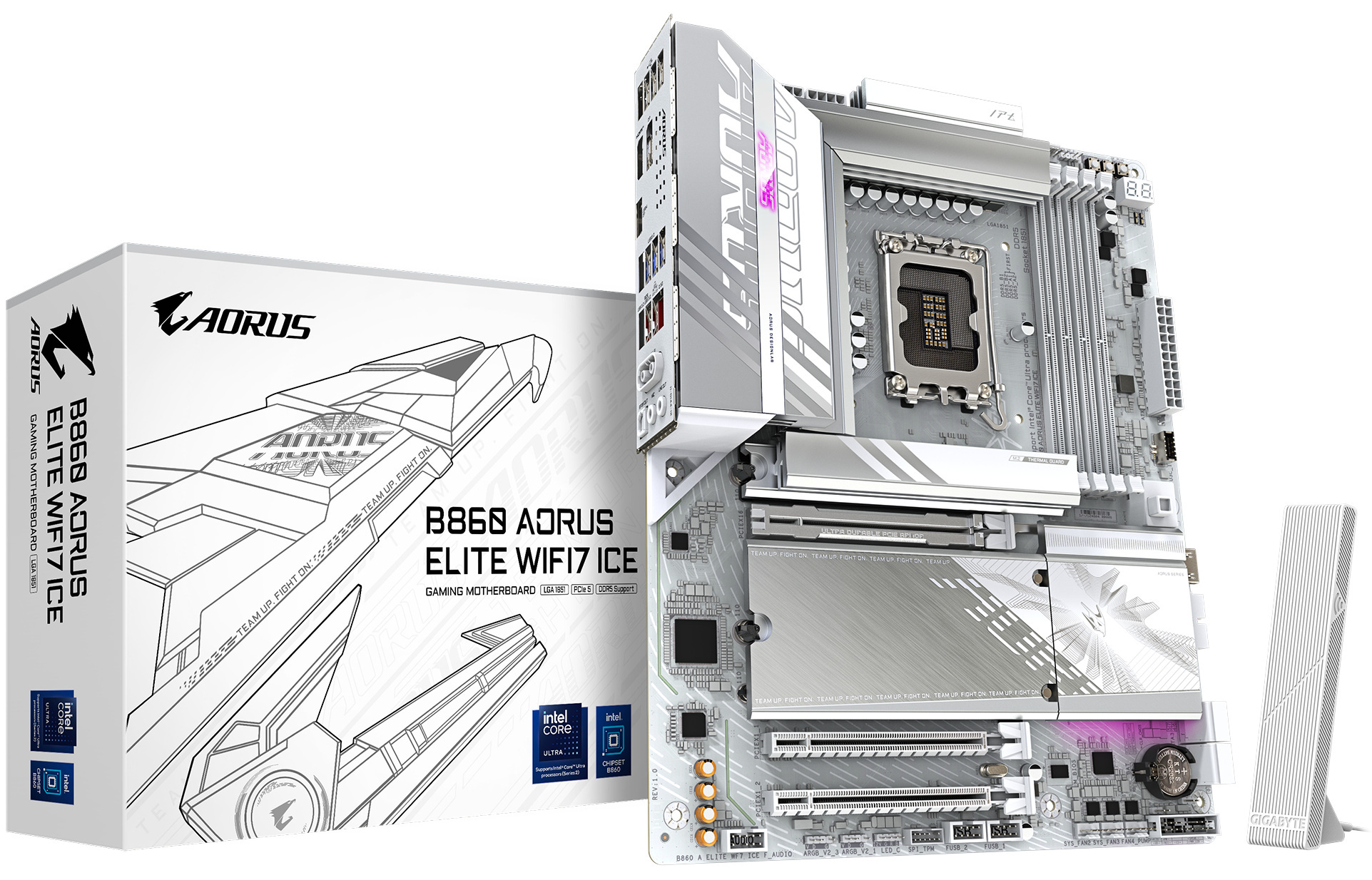 Gigabyte B860 AORUS ELITE WIFI7 ICE DDR5 LGA1851