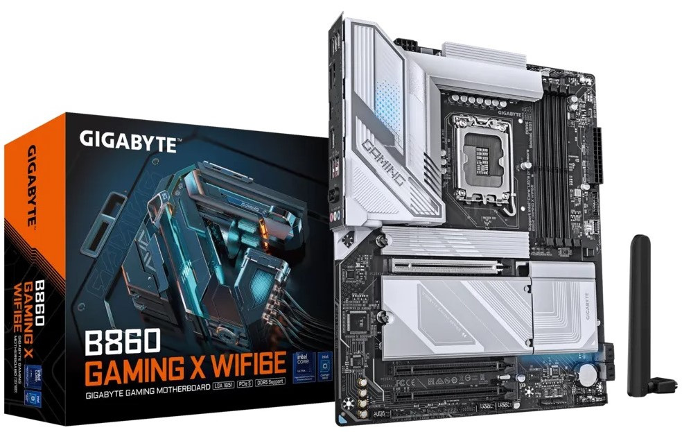 Płyta główna Gigabyte B860 GAMING X WIFI6E DDR5 LGA1851 Płyta główna Gigabyte B860 GAMING X WIFI6E DDR5 LGA1851