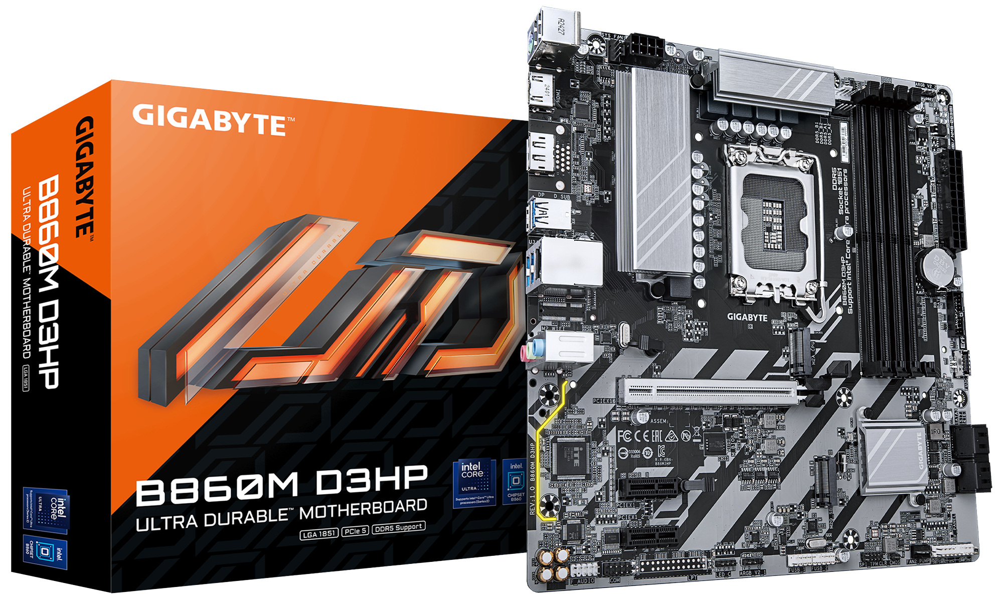 Płyta główna Gigabyte B860M D3HP DDR5 LGA1851