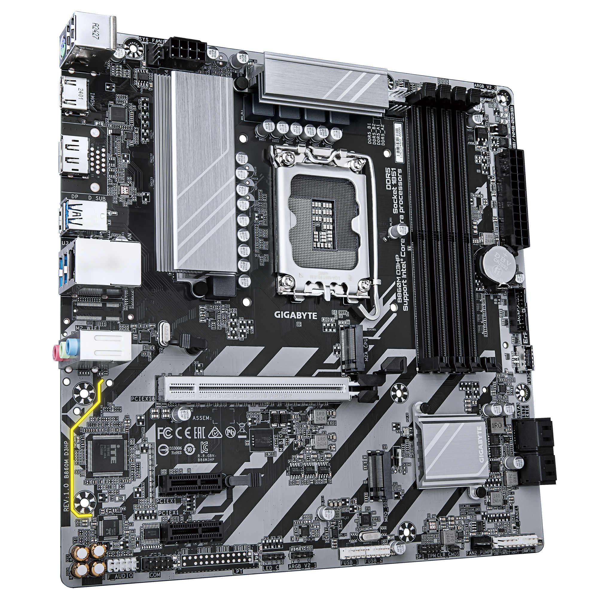 Płyta główna Gigabyte B860M D3HP DDR5 LGA1851