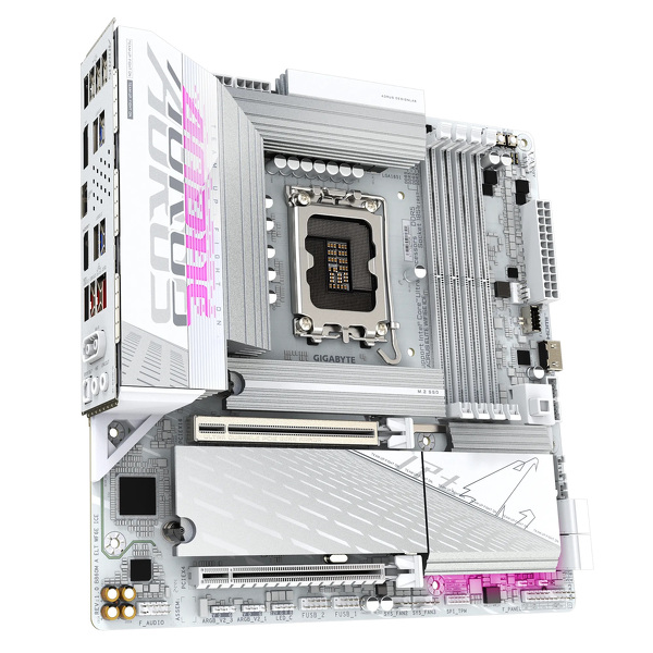 Zdjęcie produktu: Gigabyte B860M AORUS ELITE WF6E ICE DDR5 LGA1851 Zdjęcie produktu: Gigabyte B860M AORUS ELITE WF6E ICE DDR5 LGA1851