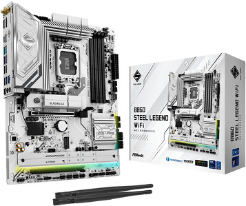 Miniatura produktu: Płyta główna ASRock B860 STEEL LEGEND WIFI DDR5 LGA1851