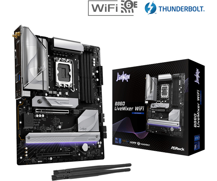 Zdjęcie produktu: ASRock B860 LIVEMIXER WIFI DDR5 LGA1851