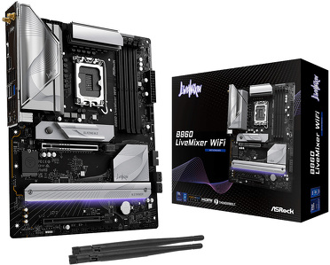 Miniatura produktu: Płyta główna ASRock B860 LIVEMIXER WIFI DDR5 LGA1851