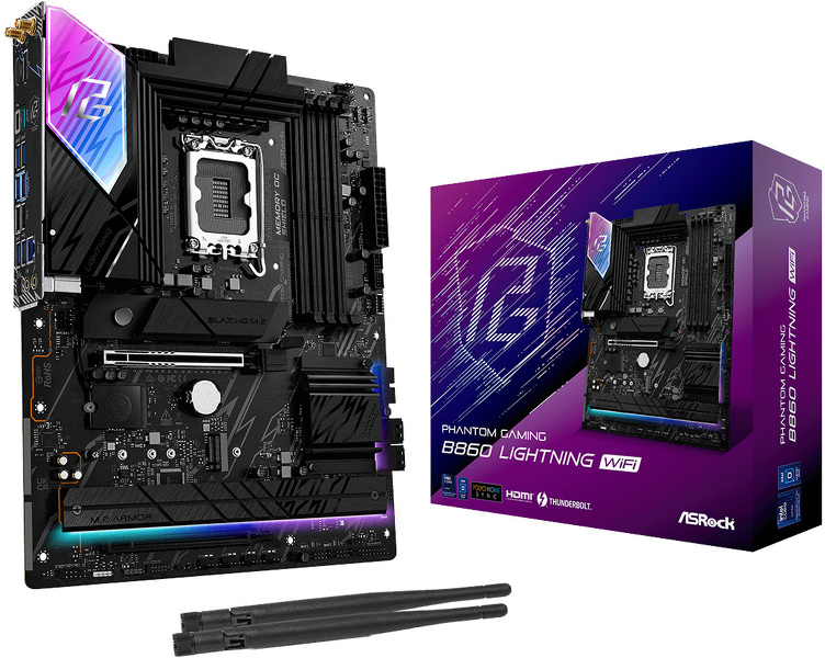 Zdjęcie produktu: ASRock B860 LIGHTNING WIFI DDR5 LGA1851