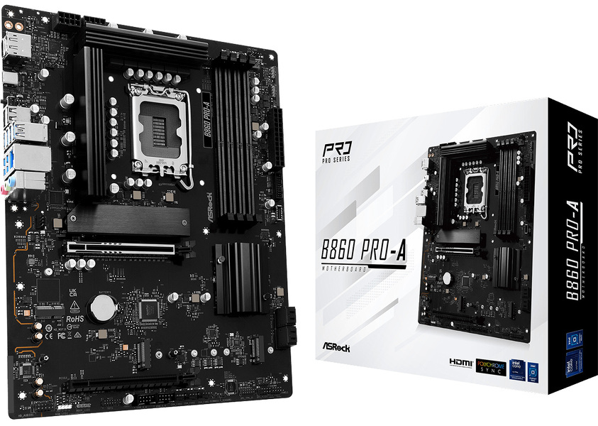 Zdjęcie produktu: Płyta główna ASRock B860 PRO-A DDR5 LGA1851