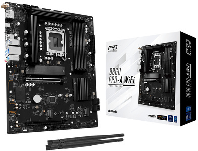 Miniatura produktu: Płyta główna ASRock B860 PRO-A WIFI DDR5 LGA1851