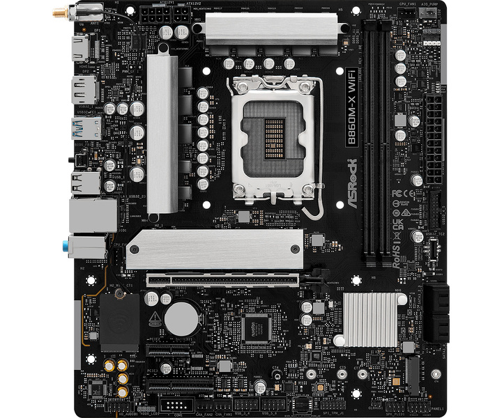 Zdjęcie produktu: Płyta główna ASRock B860M-X WIFI DDR5 LGA1851 Zdjęcie produktu: Płyta główna ASRock B860M-X WIFI DDR5 LGA1851