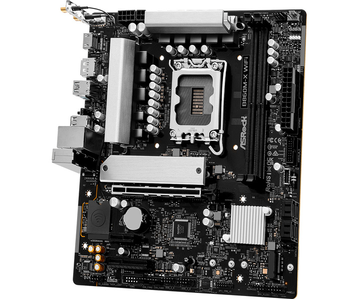 Zdjęcie produktu: Płyta główna ASRock B860M-X WIFI DDR5 LGA1851 Zdjęcie produktu: Płyta główna ASRock B860M-X WIFI DDR5 LGA1851