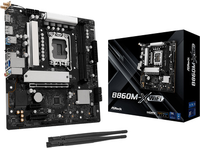 Miniatura produktu: Płyta główna ASRock B860M-X WIFI DDR5 LGA1851