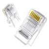 Wtyk Sieciowy RJ45 Cat 6 UGREEN 50961, 10-pak (przeźroczysta)