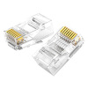 Miniatura zdjęcia: Wtyk Sieciowy RJ45 Cat 6 UGREEN 50961, 10-pak (przeźroczysta) Miniatura zdjęcia: Wtyk Sieciowy RJ45 Cat 6 UGREEN 50961, 10-pak (przeźroczysta)