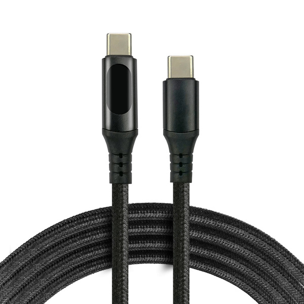 Zdjęcie produktu: Kabel USB-C PD LCD 300cm everActive CBB-3PDL 3m czarny Zdjęcie produktu: Kabel USB-C PD LCD 300cm everActive CBB-3PDL 3m czarny