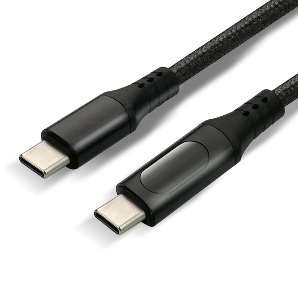 Zdjęcie produktu: Kabel USB-C PD LCD 300cm everActive CBB-3PDL 3m czarny Zdjęcie produktu: Kabel USB-C PD LCD 300cm everActive CBB-3PDL 3m czarny