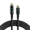 Kabel przewód USB-C PD LCD 300cm everActive CBB-3PDL Power Delivery 3A z obsługą szybkiego ładowania 45W
