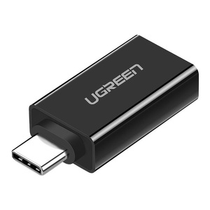 Miniatura produktu: Adapter UGREEN US173 USB-A 3.0 do USB-C 3.1 (czarny)
