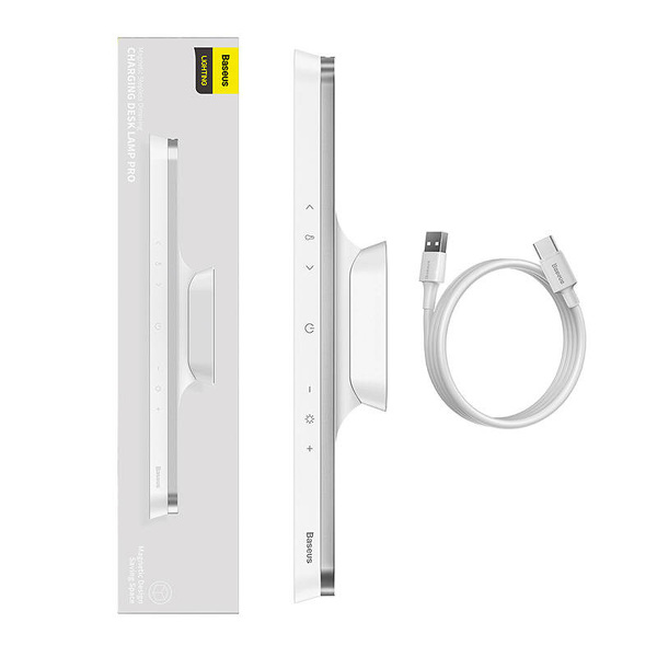 Zdjęcie produktu: Lampa magnetyczna Baseus Magnetic Stepless Pro, z panelem dotykowym (biała)