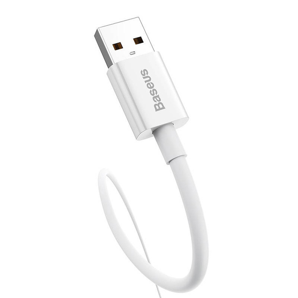 Zdjęcie produktu: Kabel przewód USB Typ-C 25cm Baseus Superior 100W biały