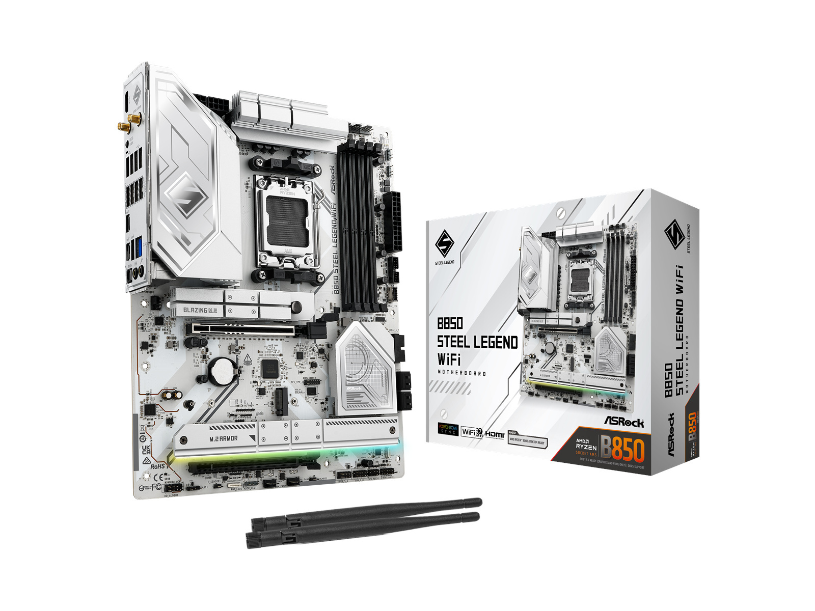 Płyta główna ASRock B850 STEEL LEGEND WIFI AM5