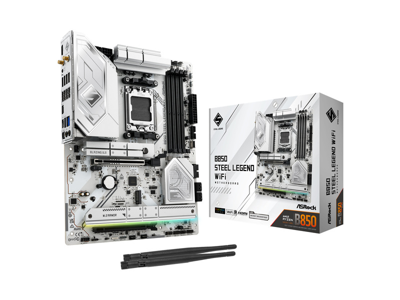 Zdjęcie produktu: Płyta główna ASRock B850 STEEL LEGEND WIFI AM5
