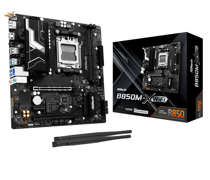 Zdjęcie produktu: Płyta główna ASRock B850M-X WIFI AM5