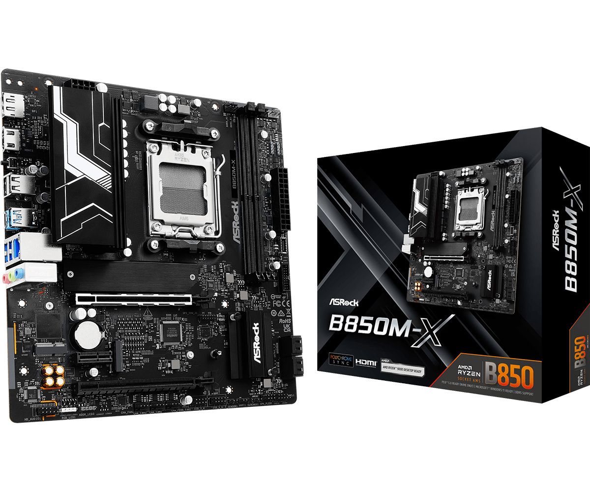 Płyta główna ASRock B850M-X AM5 Płyta główna ASRock B850M-X AM5