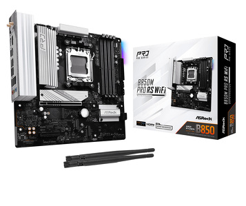 Miniatura produktu: Płyta główna ASRock B850M PRO RS WIFI AM5