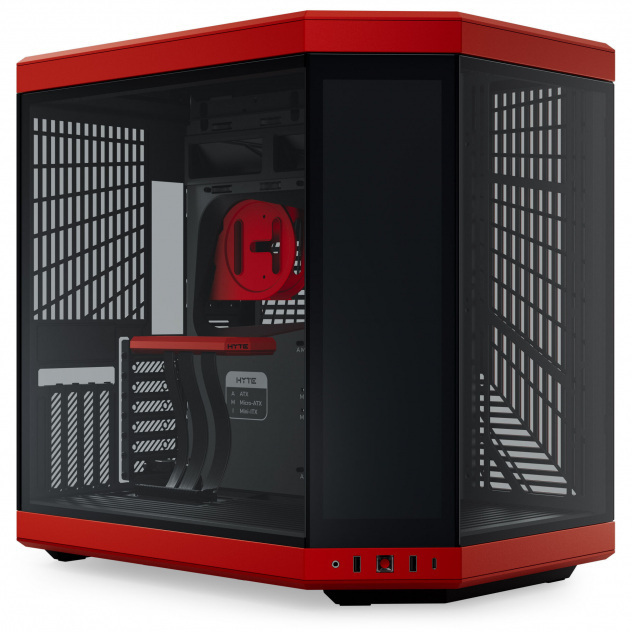 Hyte Y70 Touch Infinite Czerwona (CS-HYTE-Y70TTI-RB)