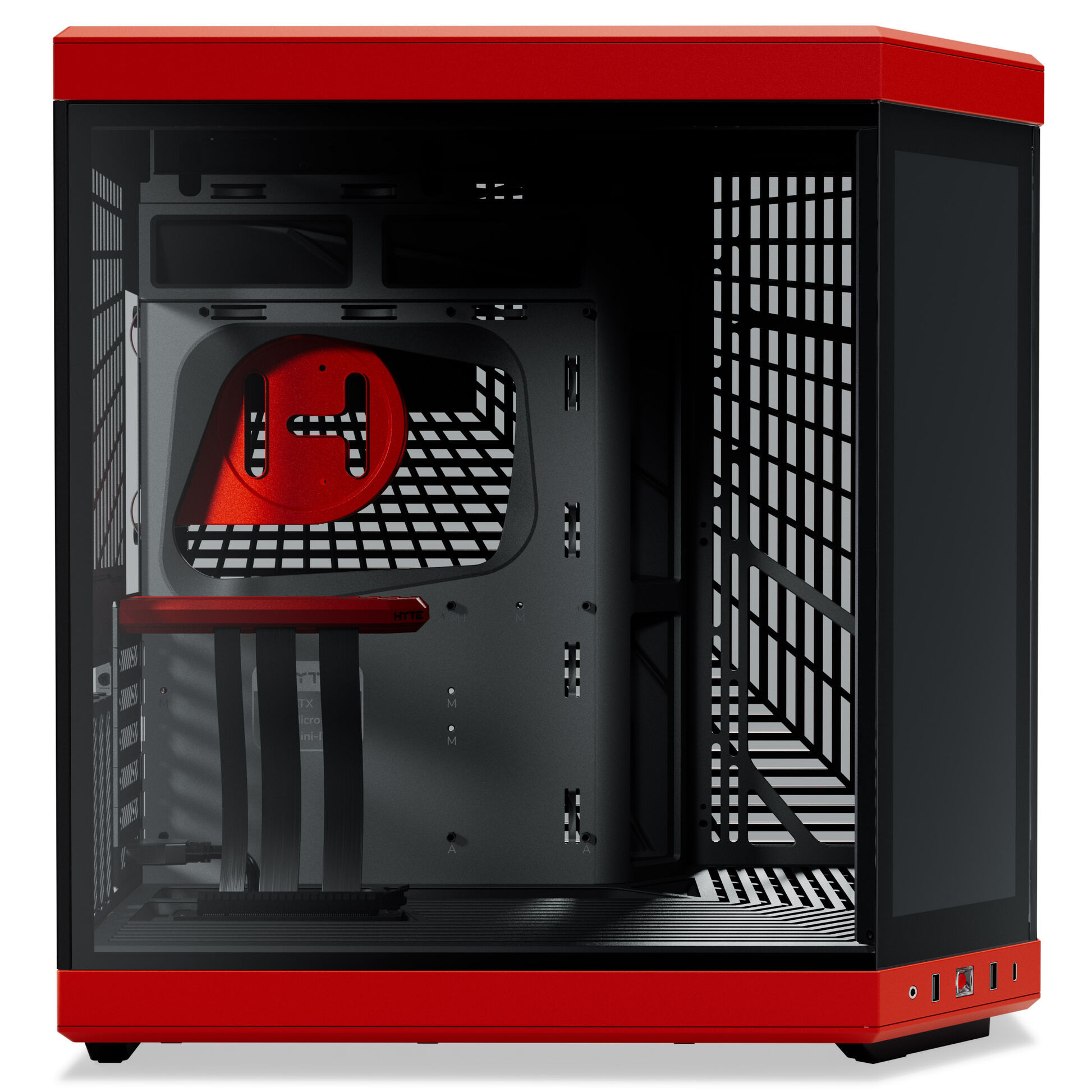 Hyte Y70 Touch Infinite Czerwona (CS-HYTE-Y70TTI-RB)