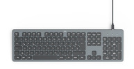 Miniatura zdjęcia: Klawiatura HAMA CK-400 przewodowa USB QWERTY podświetlana Assist AI Miniatura zdjęcia: Klawiatura HAMA CK-400 przewodowa USB QWERTY podświetlana Assist AI