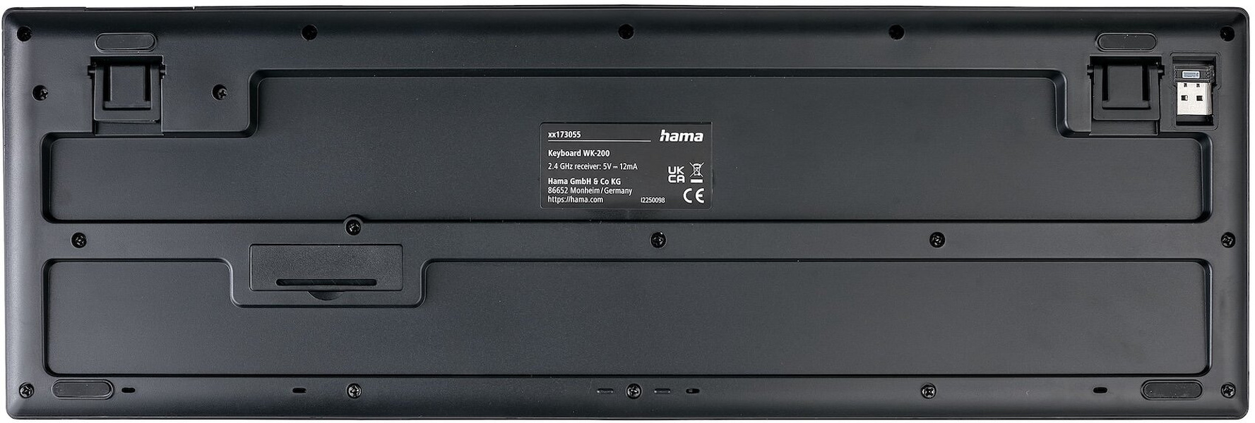 Zdjęcie produktu: Klawiatura komputerowa HAMA WK-200 bezprzewodowa QWERTY Assist AI czarna Zdjęcie produktu: Klawiatura komputerowa HAMA WK-200 bezprzewodowa QWERTY Assist AI czarna