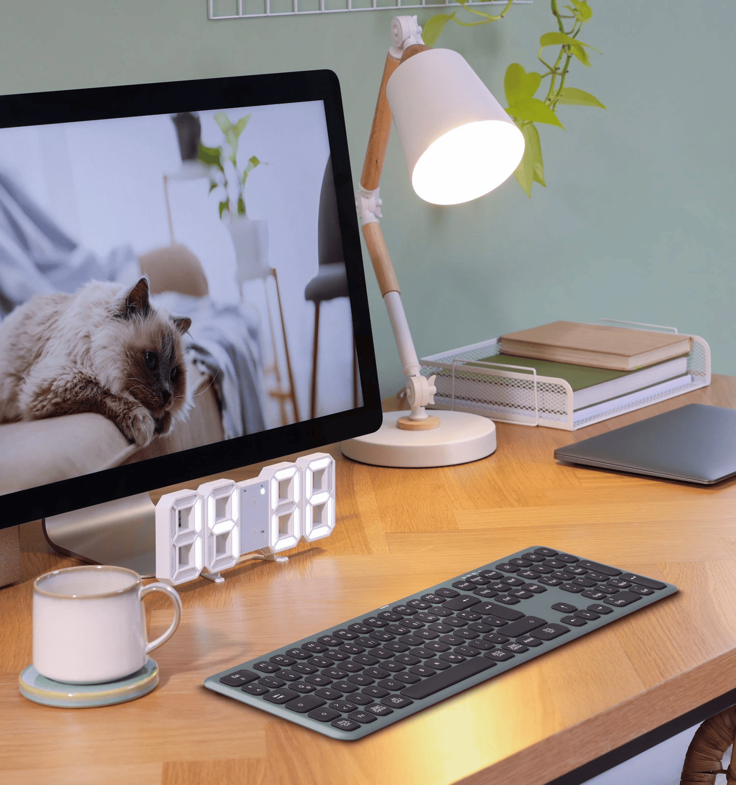 Klawiatura komputerowa HAMA WK-550 multi device bezprzewodowa QWERTY Assist AI Klawiatura komputerowa HAMA WK-550 multi device bezprzewodowa QWERTY Assist AI