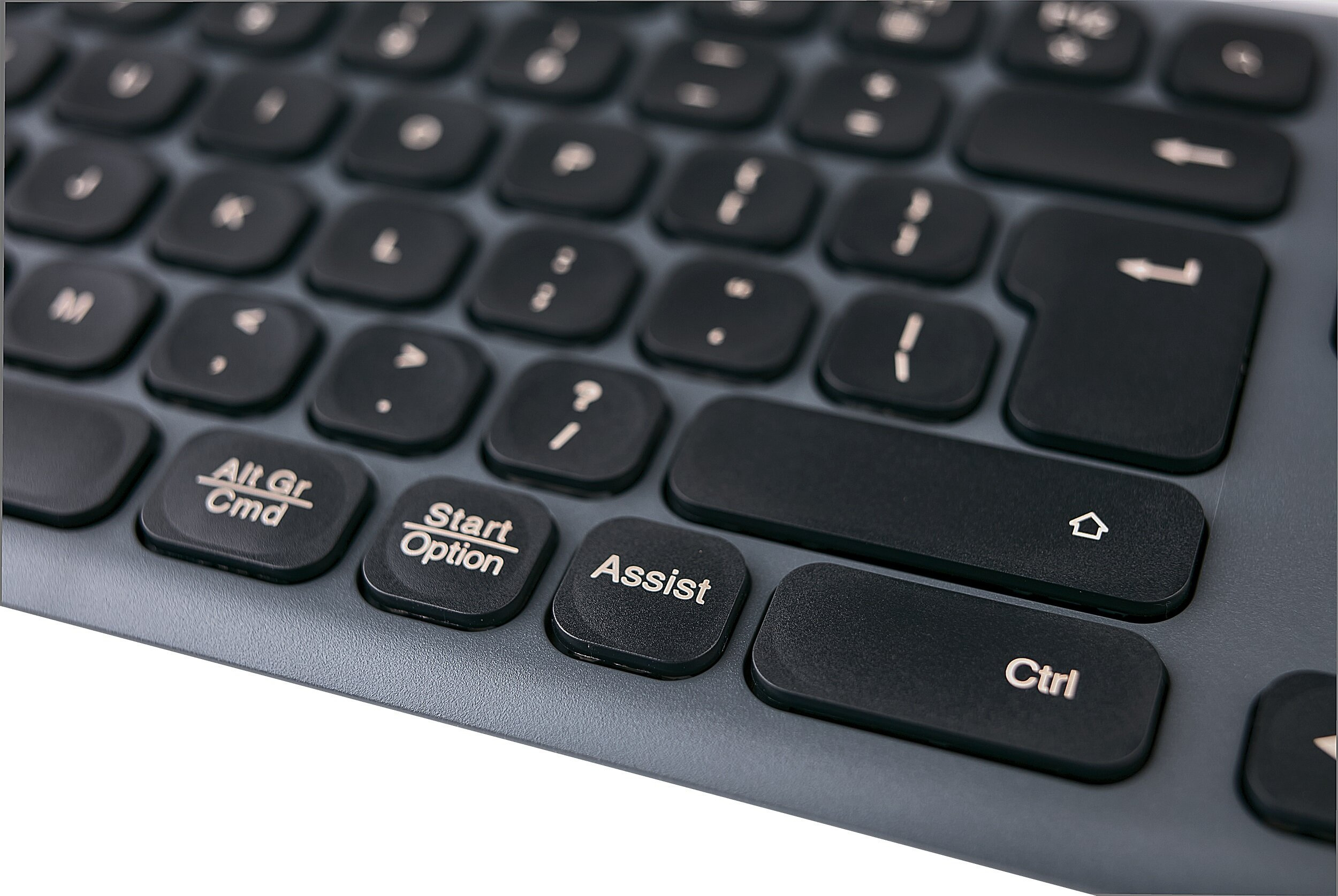 Zestaw bezprzewodowy klawiatura i mysz komputerowa zestaw Hama WKM-550 multi device QWERTY Assist AI