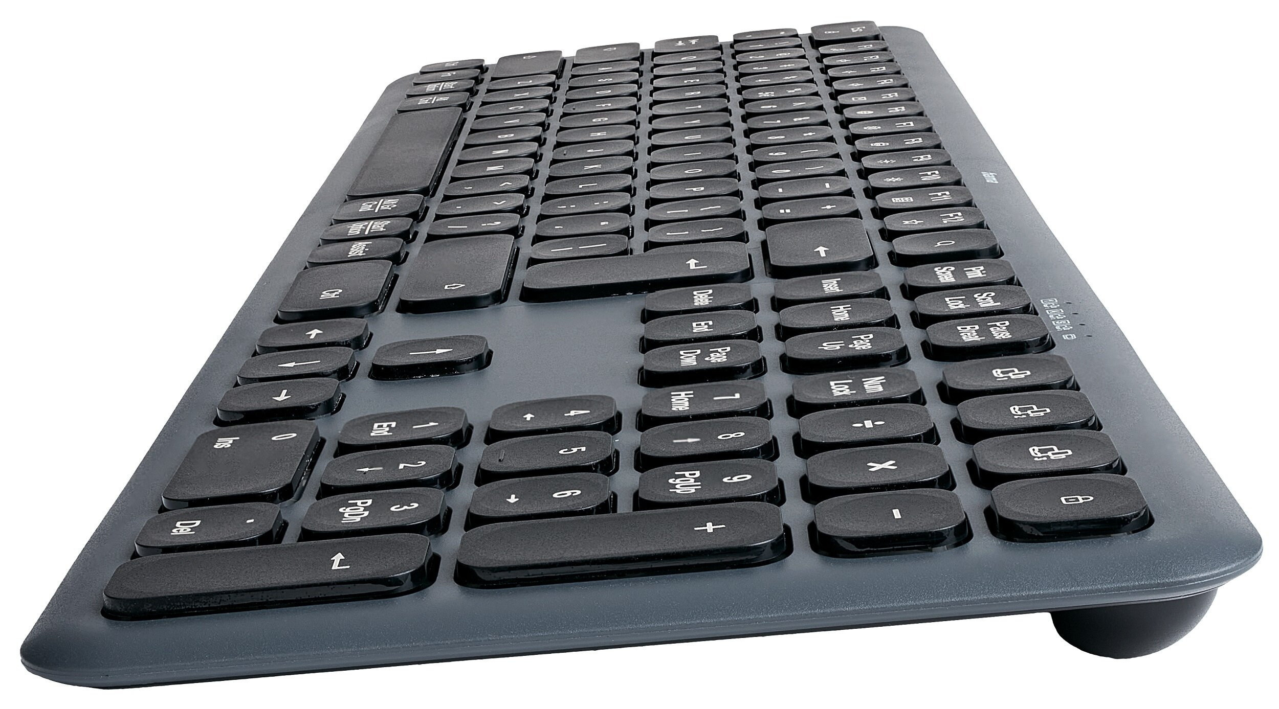 Zestaw bezprzewodowy klawiatura i mysz komputerowa zestaw Hama WKM-550 multi device QWERTY Assist AI