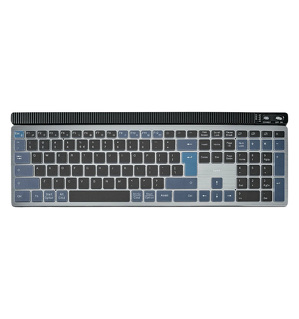 Miniatura produktu: Klawiatura komputerowa HAMA Wk-750 multi device bezp. podświetlana Assist AI