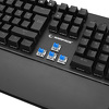 Miniatura zdjęcia: Klawiatura Rampage Mechaniczna KB-R86 UMBRA Blue Switch Czarna