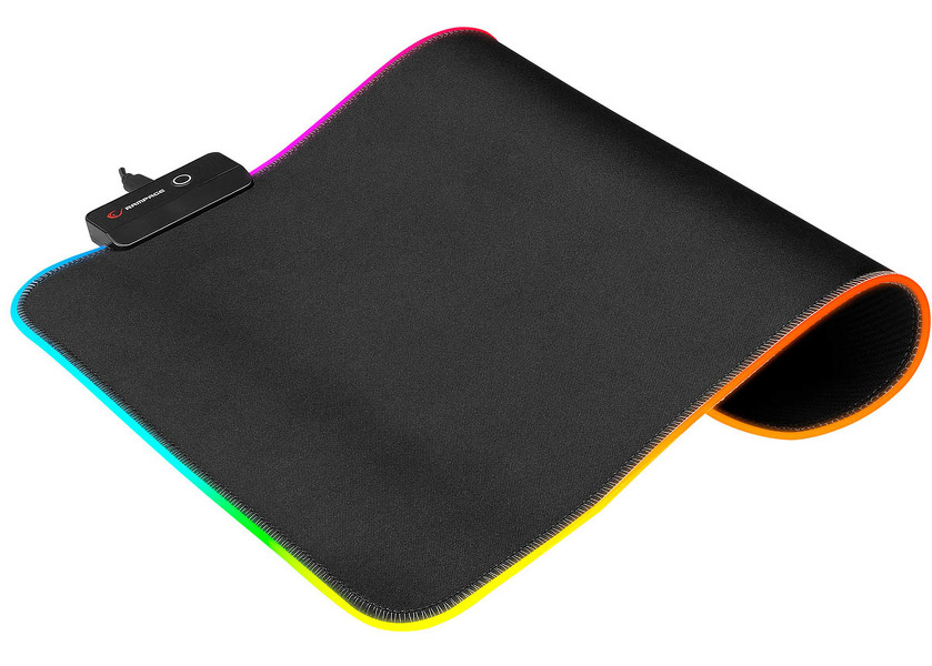 Zdjęcie produktu: Podkładka pod mysz Rampage MP-21 gamingowa 25x33cm RGB