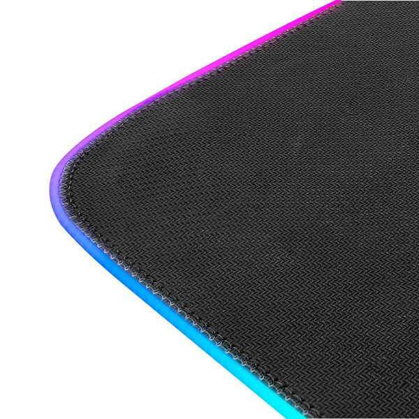 Zdjęcie produktu: Podkładka pod mysz Rampage MP-21 gamingowa 25x33cm RGB