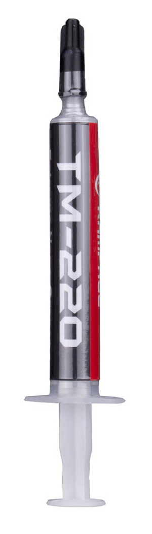 Miniatura produktu: Pasta termoprzewodząca Rampage TM-220 2g do procesora 11w/m.K, szpatułka + IPA