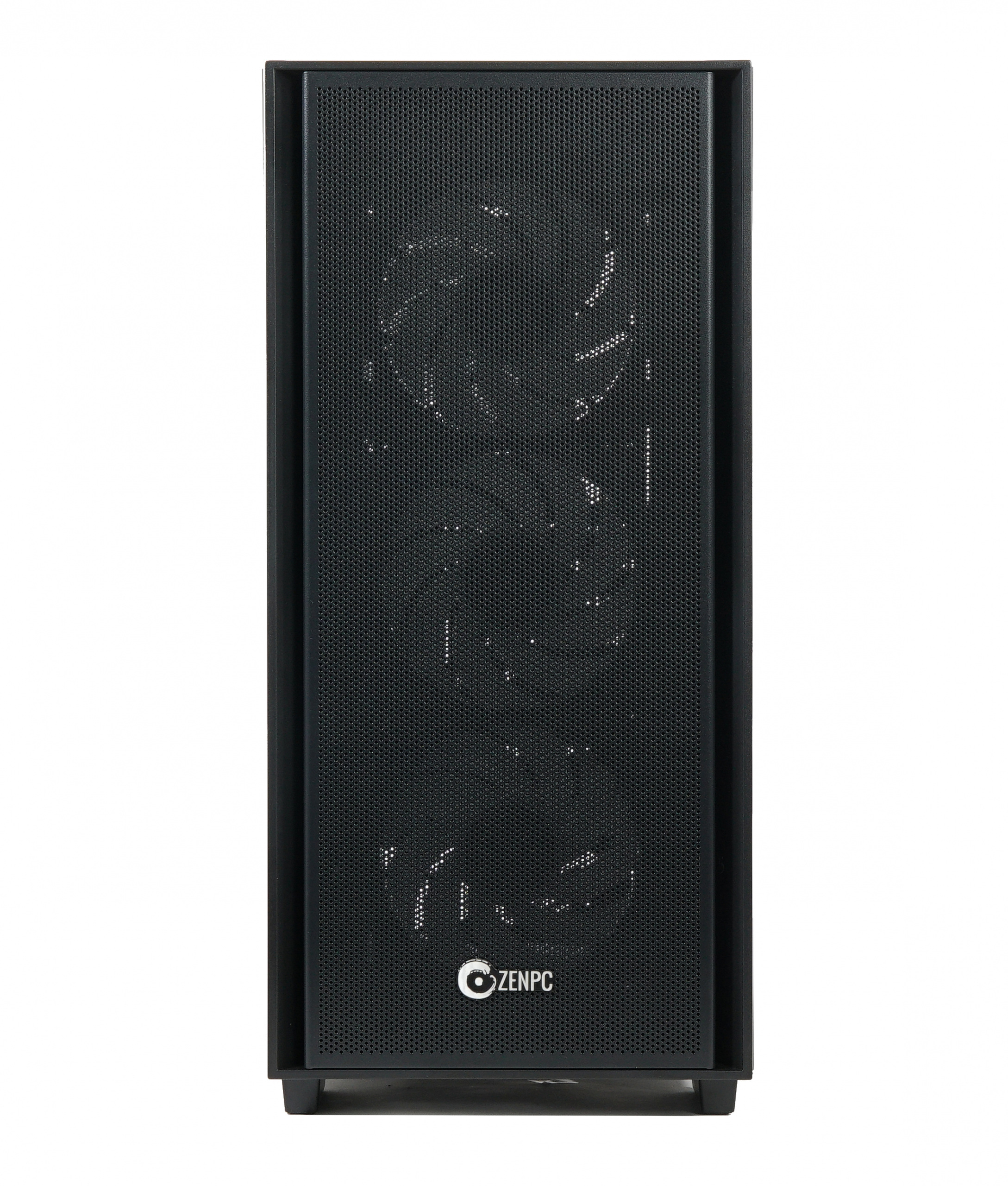 ZENPC Flow TG Black 4x Fander P12 PWM ARGB PST