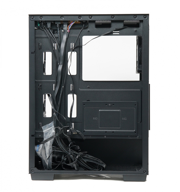 Zdjęcie produktu: ZENPC Flow TG Black 4x Fander P12 PWM ARGB PST