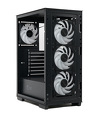 Miniatura zdjęcia: ZENPC Flow TG Black 4x Fander P12 PWM ARGB PST